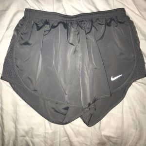 Nike running shorts w/ back zipper pocket
